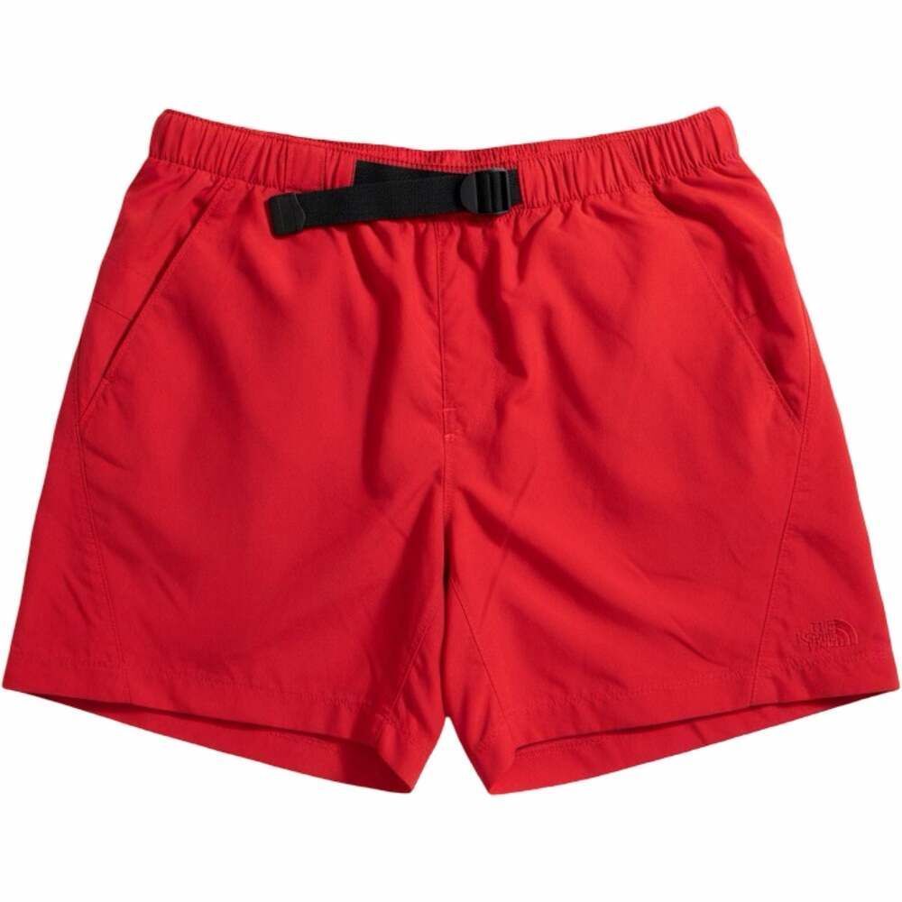 The North Face Men's Class V Belted Water Shorts Red Medium Hiking Outdoors